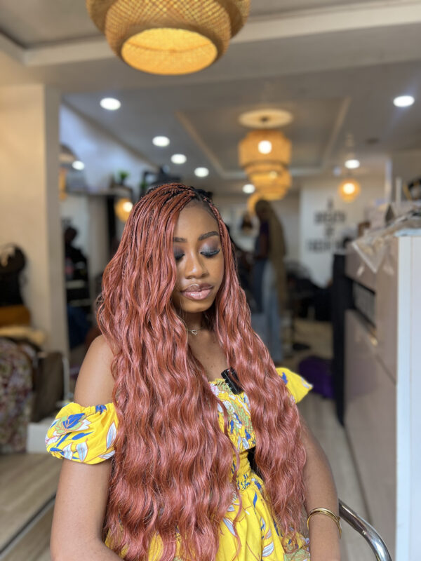 Anna curl human hair blend - Image 3