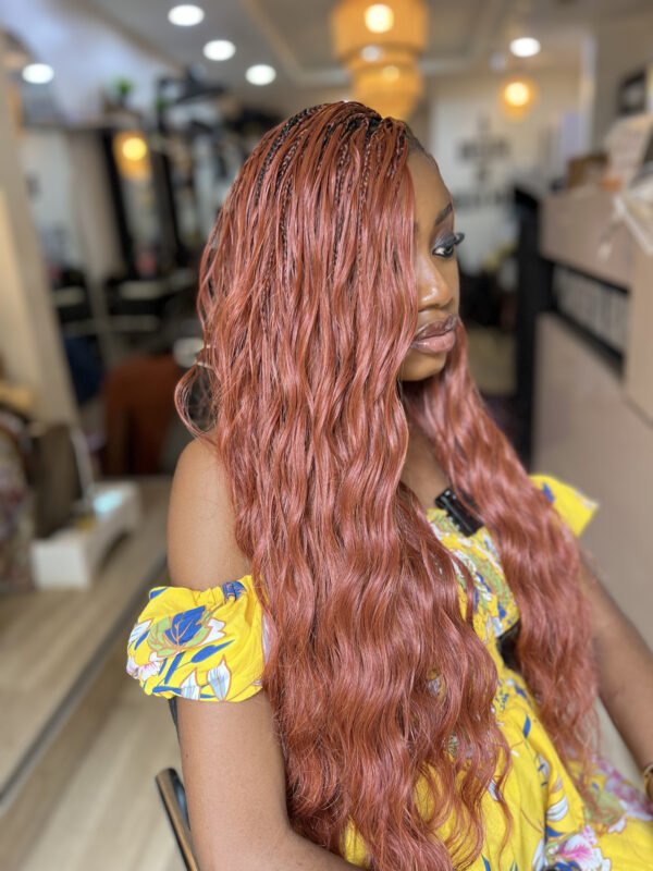 Anna curl human hair blend - Image 4